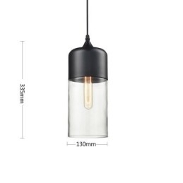 A loja Nordic Creative Stair Shop'S Art Wrought Iron Glass Chandelier Lamp