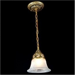 Tradicional Clássico Vintage Retro Bronze Metal Pendente Luz