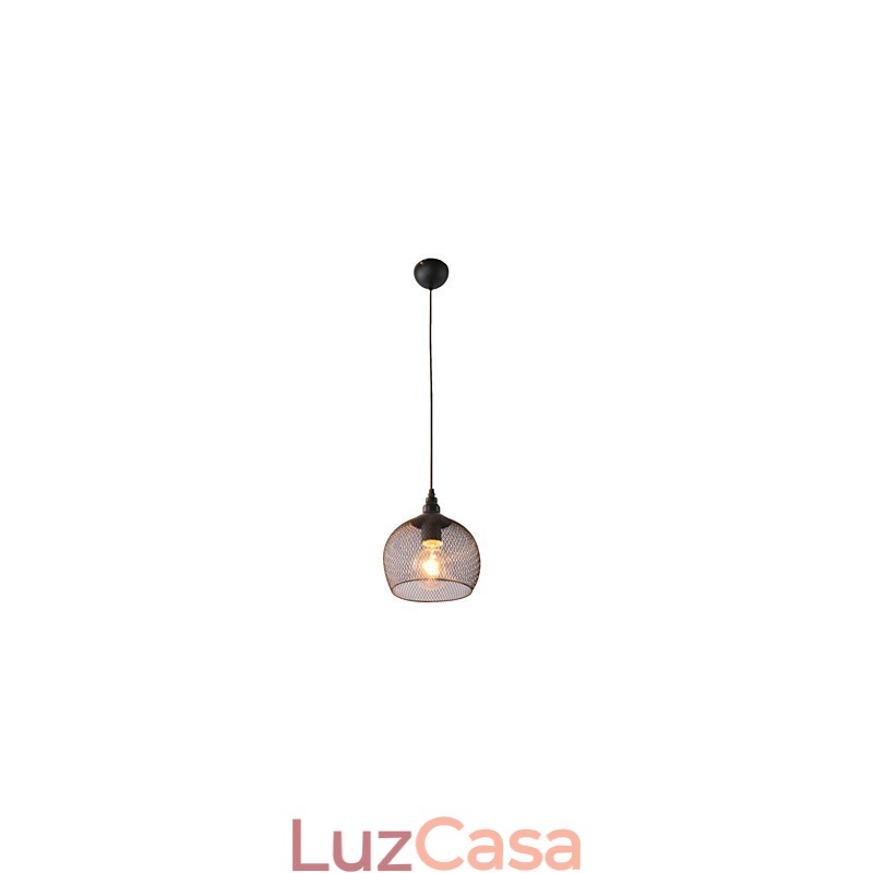 Luminárias pendentes estilo mini rústico chalé retrô country garagem metal