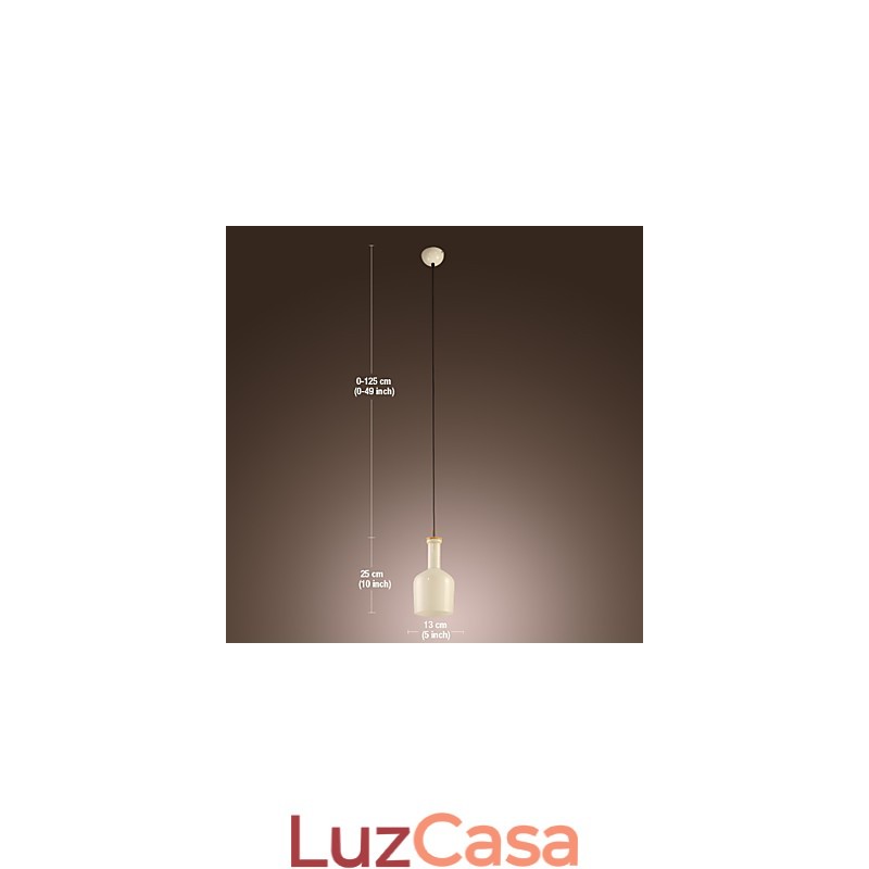 Luminária pendente moderna e contemporânea estilo mini pintura