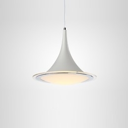 Lustre pendente trompete Droplight acrílico
