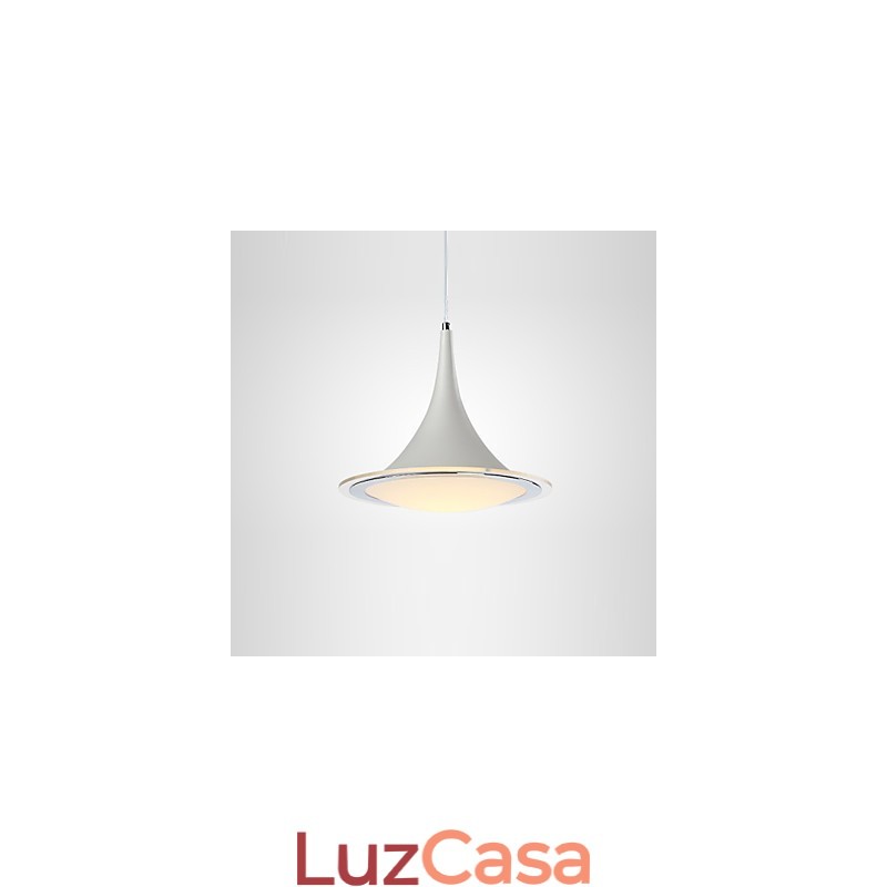 Lustre pendente trompete Droplight acrílico