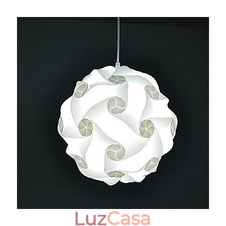 Luminária pendente moderna DIY de esfera 40cm Luminária pendente moderna DIY de esfera 40cm