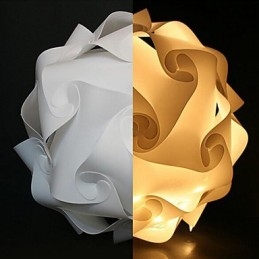 Luminária pendente moderna DIY de esfera 40cm