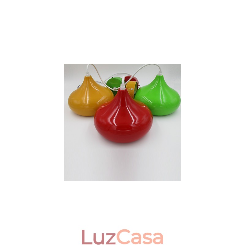 Droplight em forma de cebola, luminária pendente