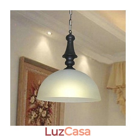 Luminária pendente de metal com pintura em estilo mini tigela clássica tradicional Luminária pendente de metal com pintura em estilo mini tigela clássica tradicional
