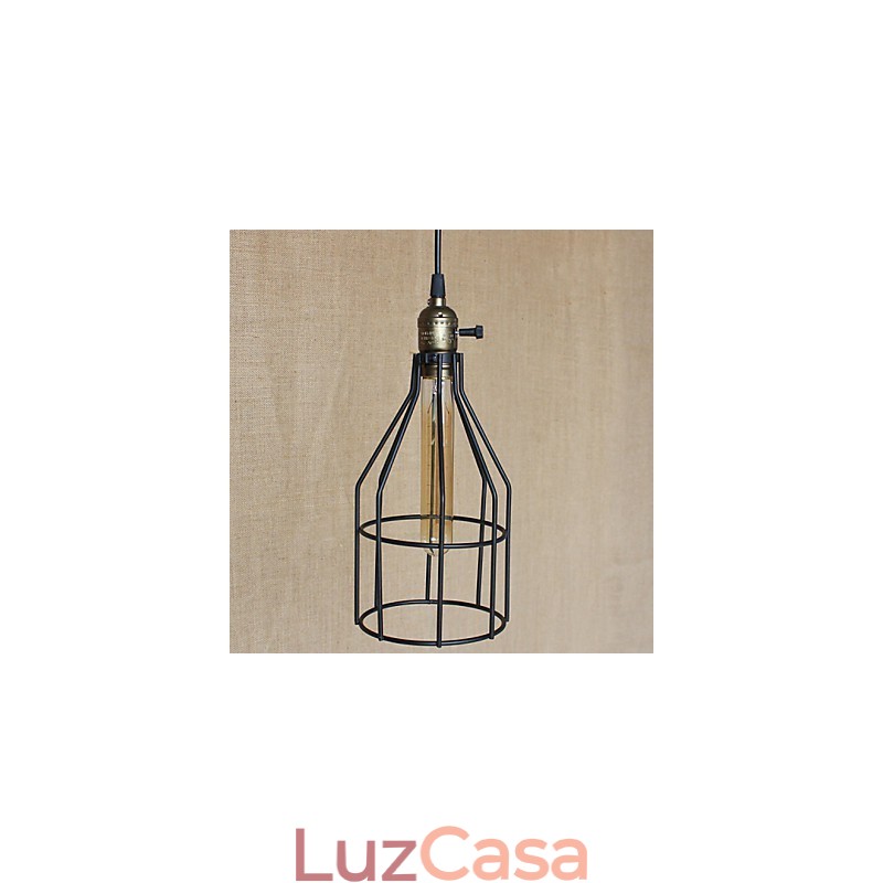 Lustre pequeno retrô industrial americano