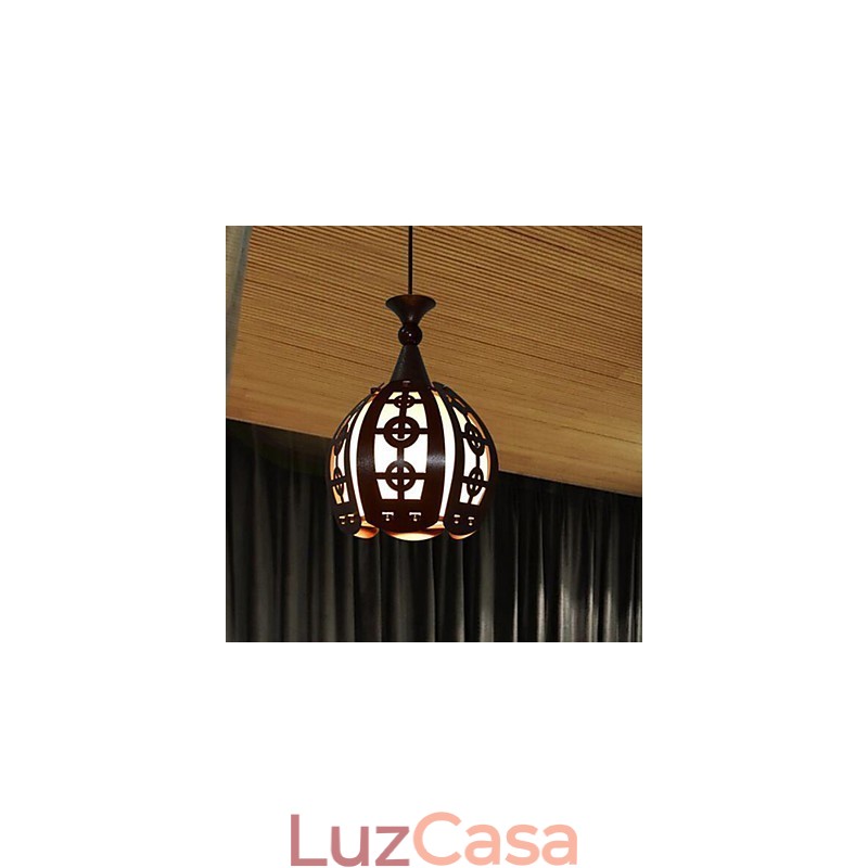 Lâmpada de luz retrô criativa para café Droplight