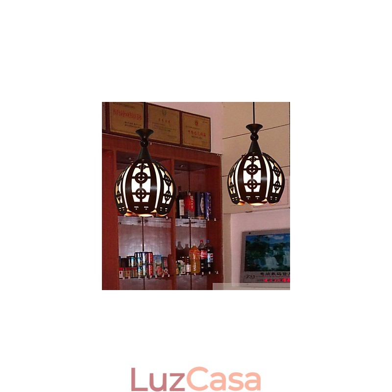 Lâmpada de luz retrô criativa para café Droplight