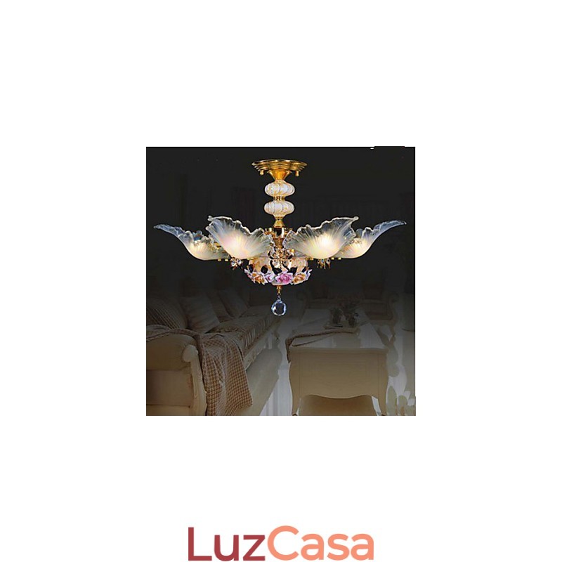 Luminária de Teto Cerâmica Luminária 6