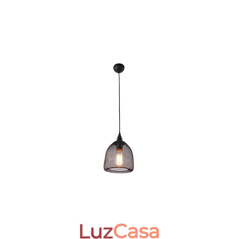 Luminárias pendentes estilo mini rústico chalé retrô country garagem metal