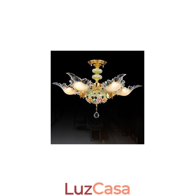 Luminária de Teto Cerâmica Luminária 6