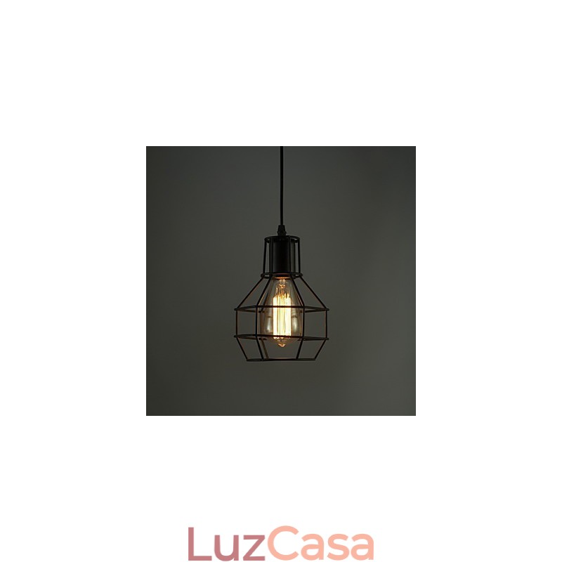 Luzes Pendentes Tradicionais Clássico Vintage Retro Country Garagem Metal