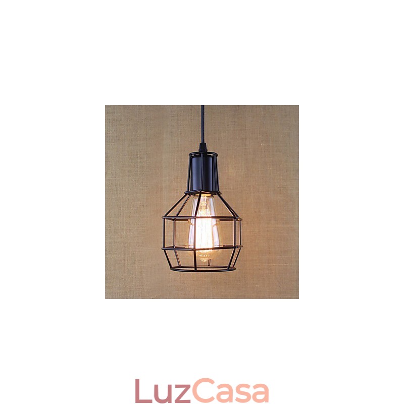 Luzes Pendentes Tradicionais Clássico Vintage Retro Country Garagem Metal