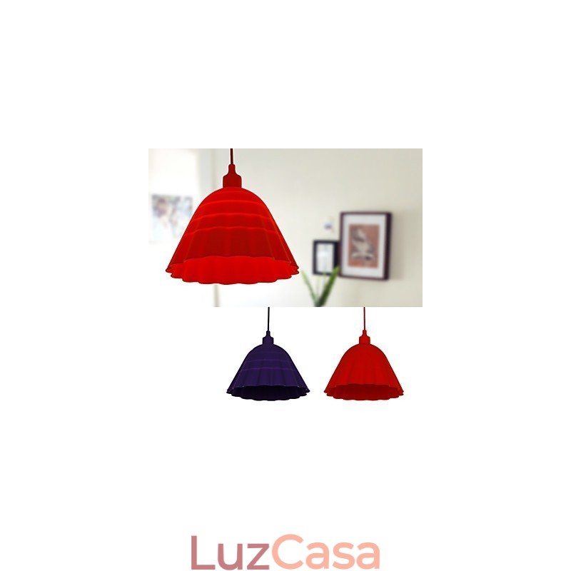 Luminária pendente de silicone moderna contemporânea para sala de estar, cama, sala de jantar, crianças