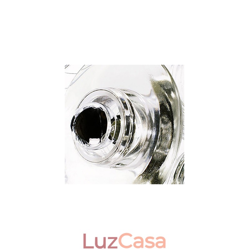Luminária pendente de vidro contemporânea moderna