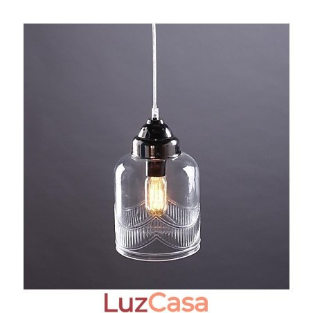 Moderno Contemporâneo Tradicional Clássico Vintage Lanterna Country Níquel Vidro Pingente Luz Jantar Moderno Contemporâneo Tradicional Clássico Vintage Lanterna Country Níquel Vidro Pingente Luz Jantar