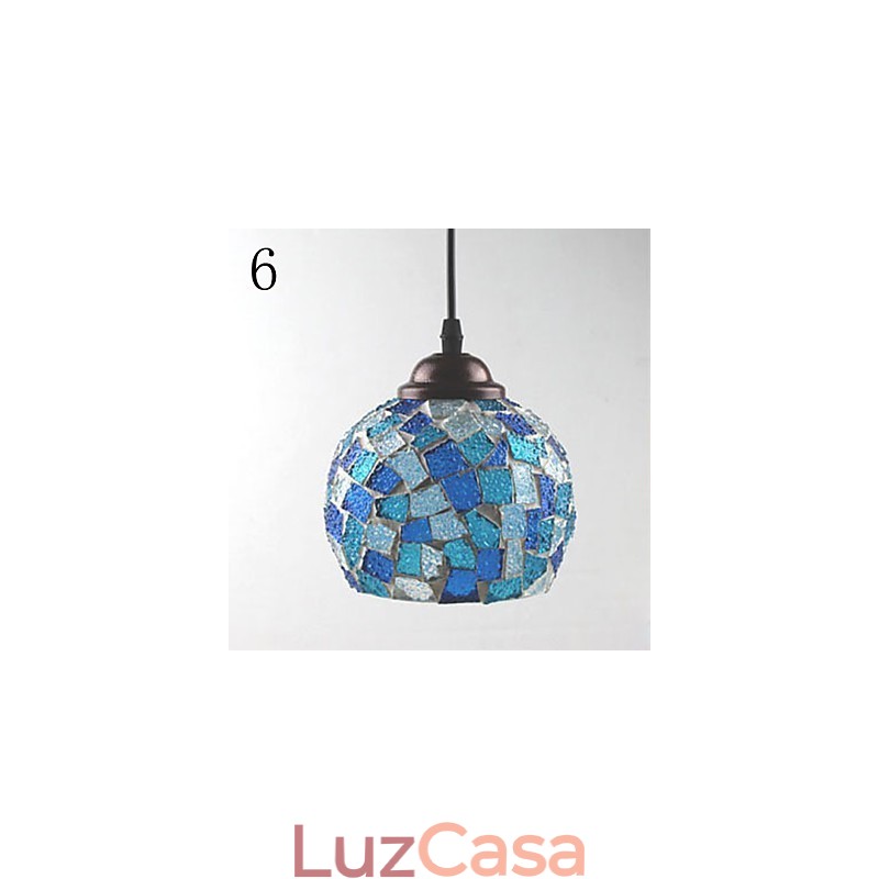 Lustre de vidro Marcelo G de moda simples restaurando modos antigos de luz