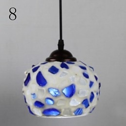 Lustre de vidro Marcelo G de moda simples restaurando modos antigos de luz