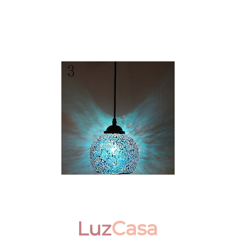 Lustre de vidro Marcelo G de moda simples restaurando modos antigos de luz