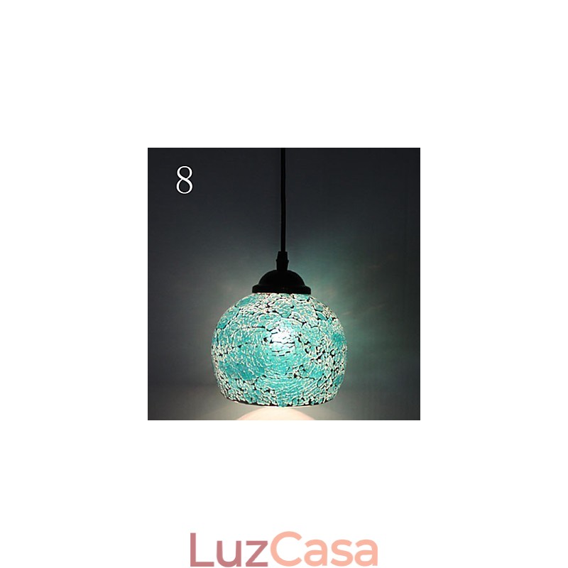 Lustre de vidro Marcelo G de moda simples restaurando modos antigos de luz