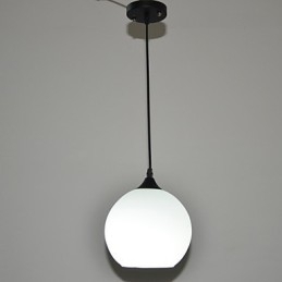 Lustre de vidro criativo contemporâneo e contraído L para refeições