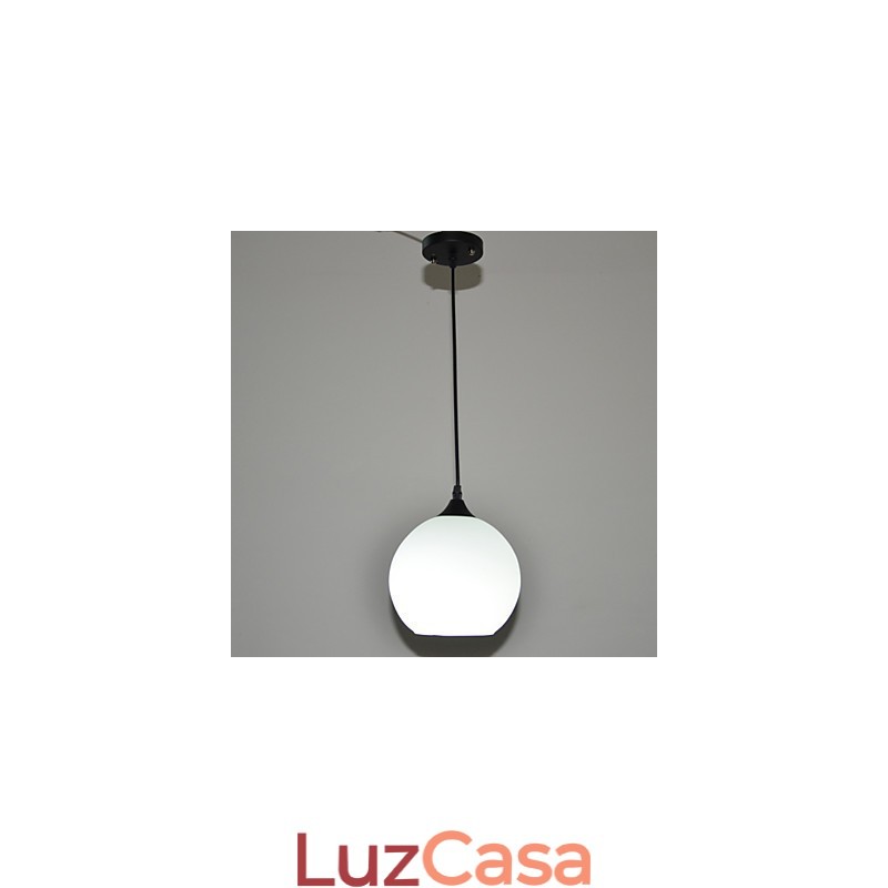 Lustre de vidro criativo contemporâneo e contraído L para refeições