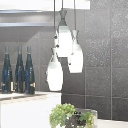 Lâmpada criativa de luz de queda de folhas de linha de ar quente