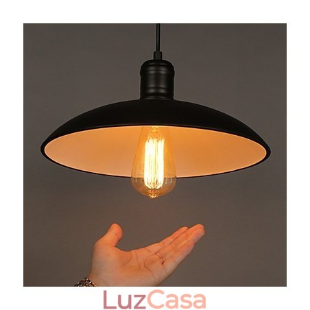 Lâmpadas e lanternas Arte Restaurando Cabeça Única Ferro Forjado Disco Voador Droplight Lâmpadas e lanternas Arte Restaurando Cabeça Única Ferro Forjado Disco Voador Droplight