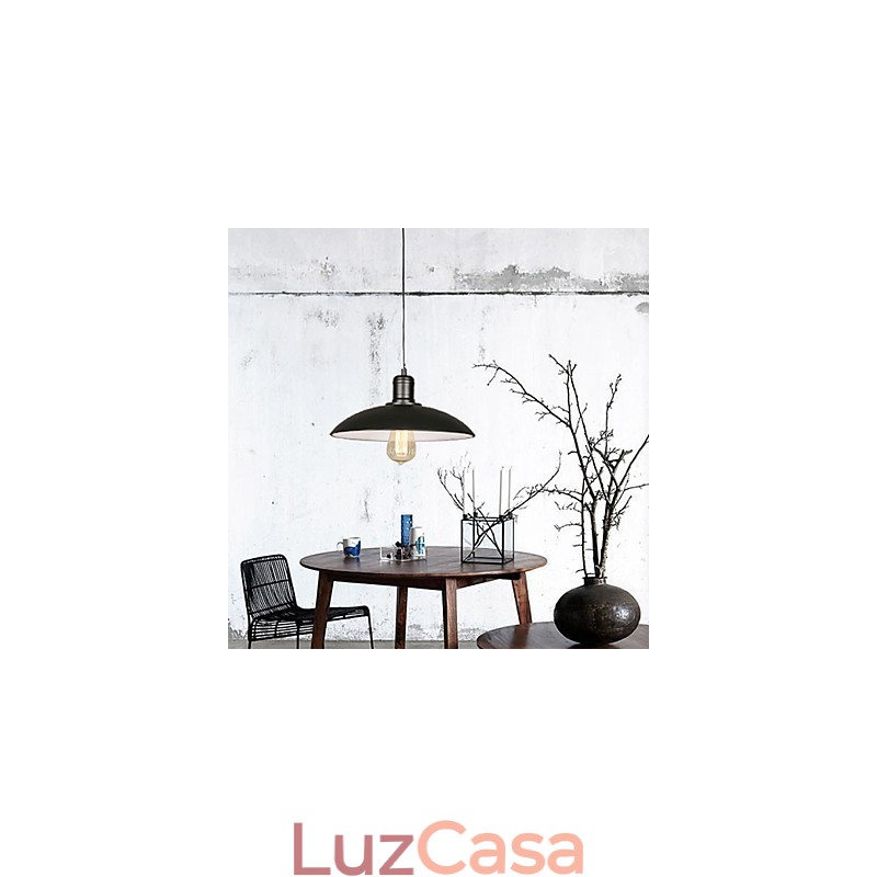 Lâmpadas e lanternas Arte Restaurando Cabeça Única Ferro Forjado Disco Voador Droplight