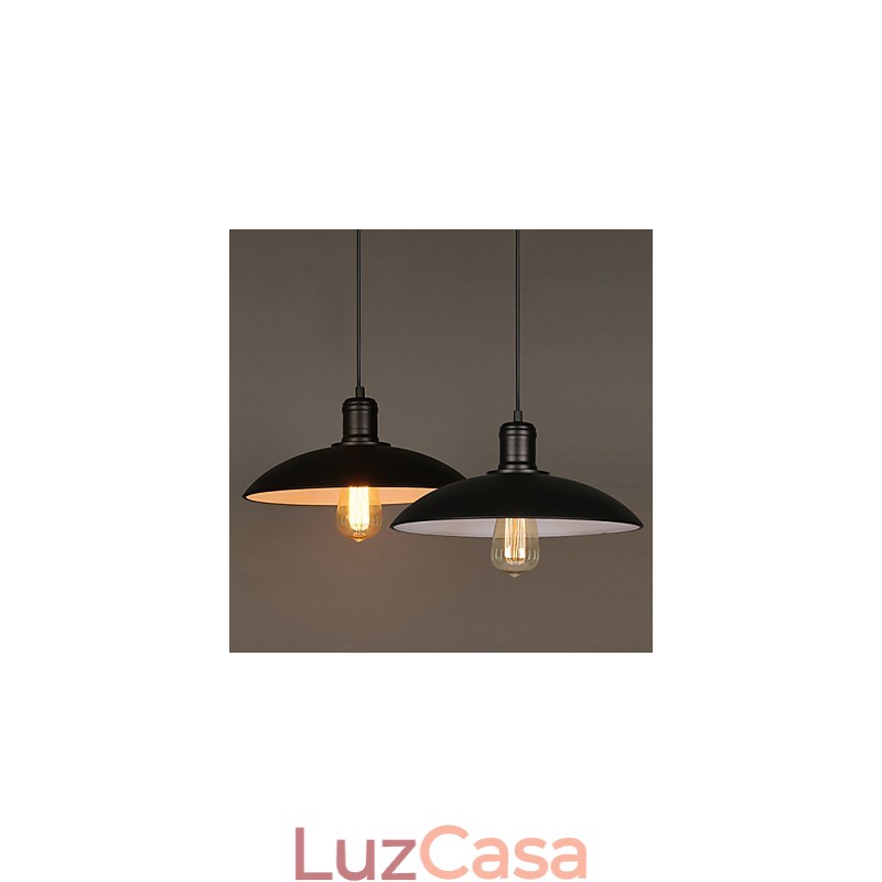 Lâmpadas e lanternas Arte Restaurando Cabeça Única Ferro Forjado Disco Voador Droplight
