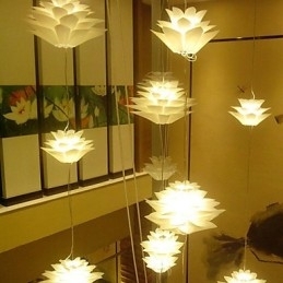 Lâmpada DropLight de decoração moderna Lotus