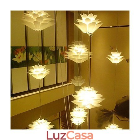 Lâmpada DropLight de decoração moderna Lotus
