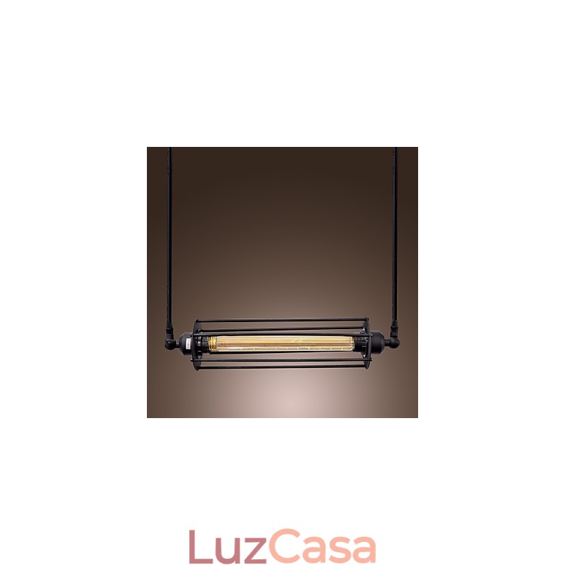 Tradicional clássico vintage ilha pintura pingente luz