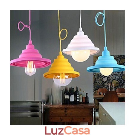 Luminárias Pendentes Modernas Contemporâneas Plástico Luminárias Pendentes Modernas Contemporâneas Plástico