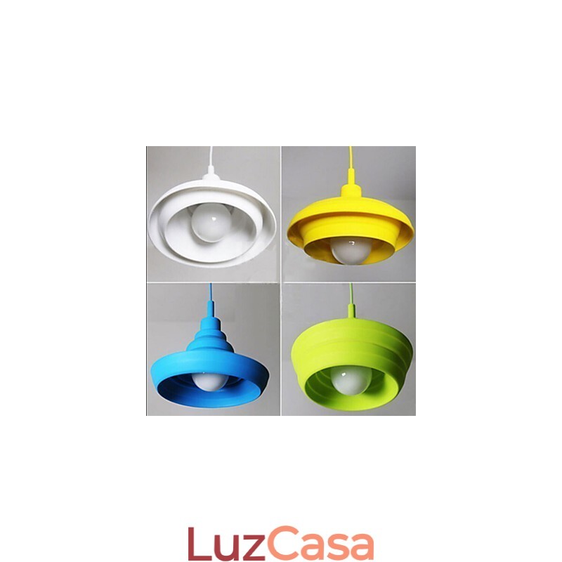 Luminárias Pendentes Modernas Contemporâneas Plástico