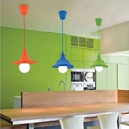 Luminárias Pendentes Modernas Contemporâneas Plástico