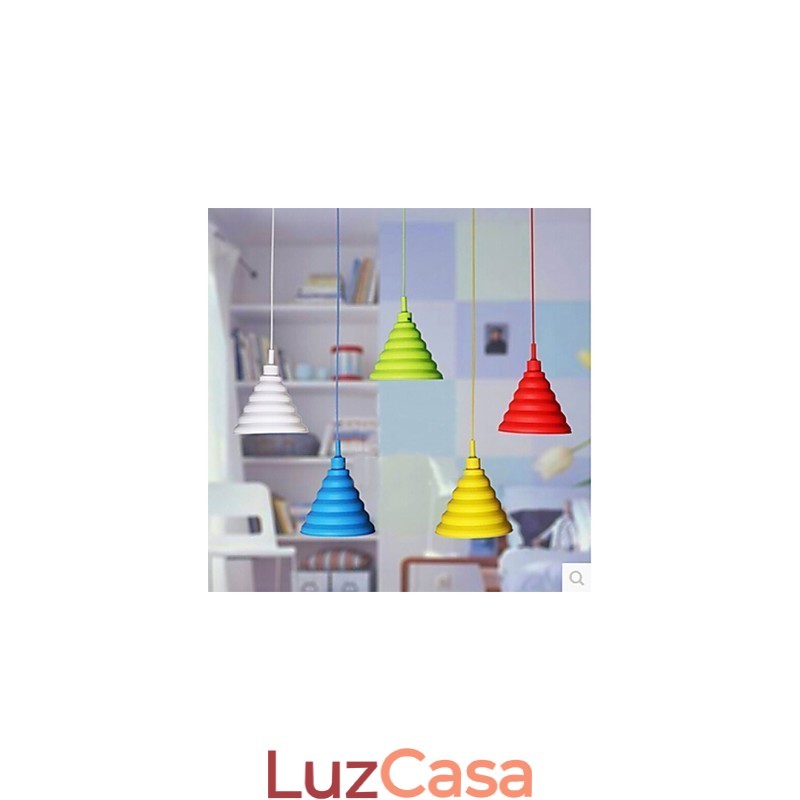 Luminárias Pendentes Modernas Contemporâneas Plástico