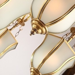 Lustre Tradicional Clássico Rústico Lodge Metal