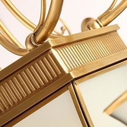 Lustre Tradicional Clássico Rústico Lodge Metal