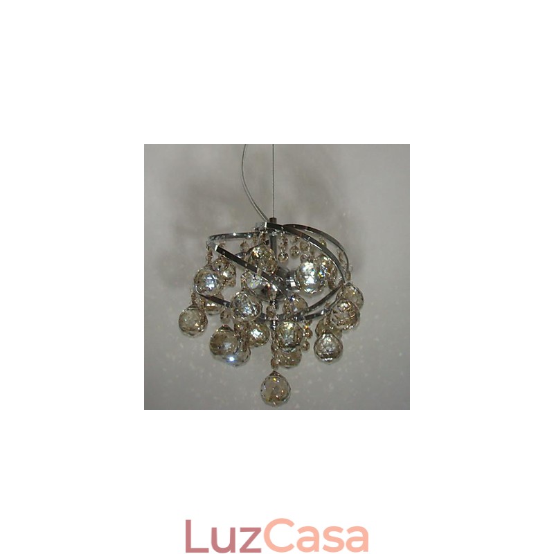 Lustre de cristal luxuoso, luminária pendente, iluminação para jantar
