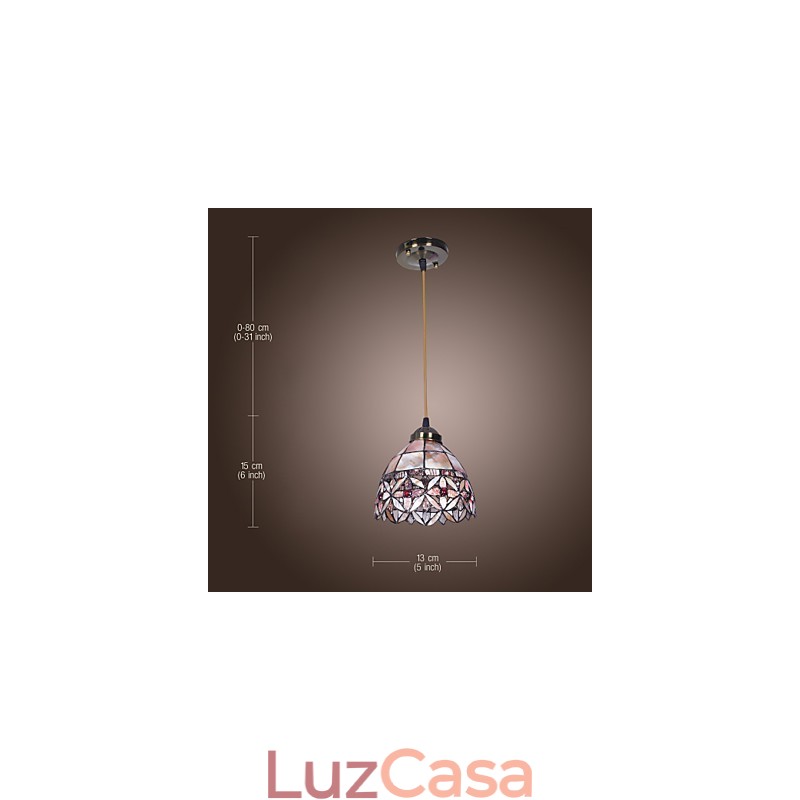 Luminária pendente estilo mini tigela