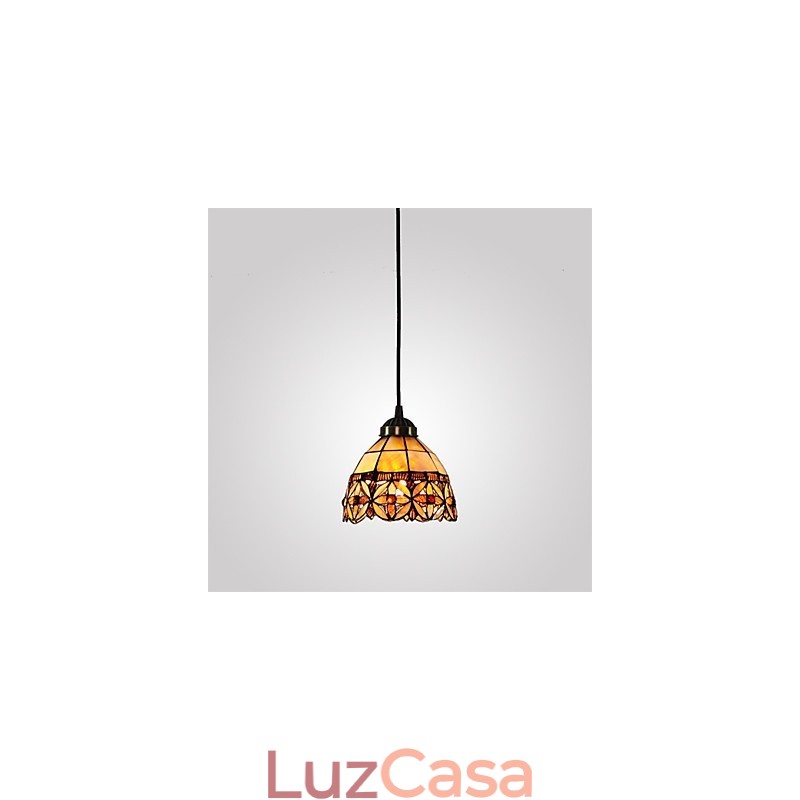 Luminária pendente estilo mini tigela