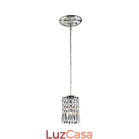 Luminária pendente moderna contemporânea em cristal estilo mini galvanizada Luminária pendente moderna contemporânea em cristal estilo mini galvanizada