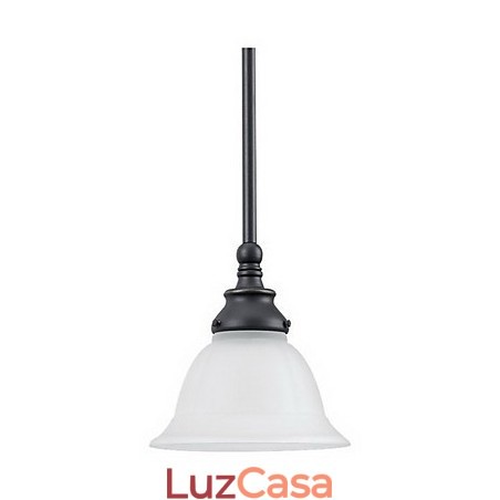 Luminária pendente elegante em tom branco Luminária pendente elegante em tom branco