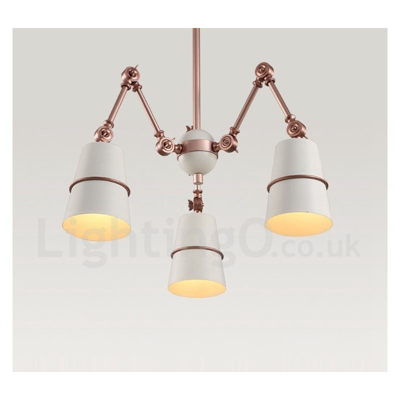 3 Luzes Modernas Contemporâneas Lustre Lâmpada Luz