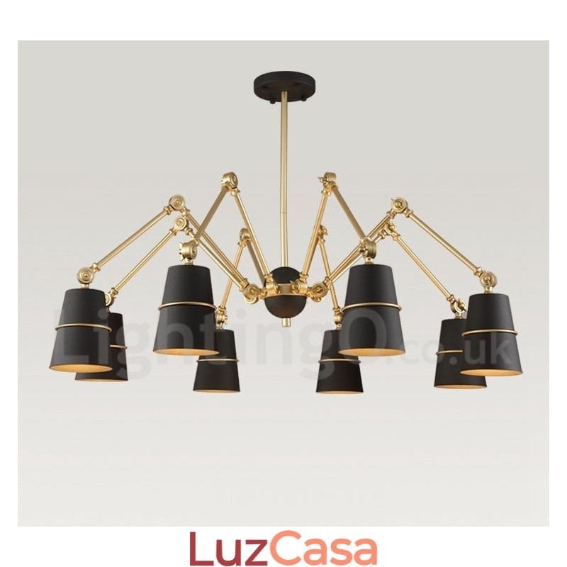 8 Luzes Modernas Contemporâneas Lustre Lâmpada Luz