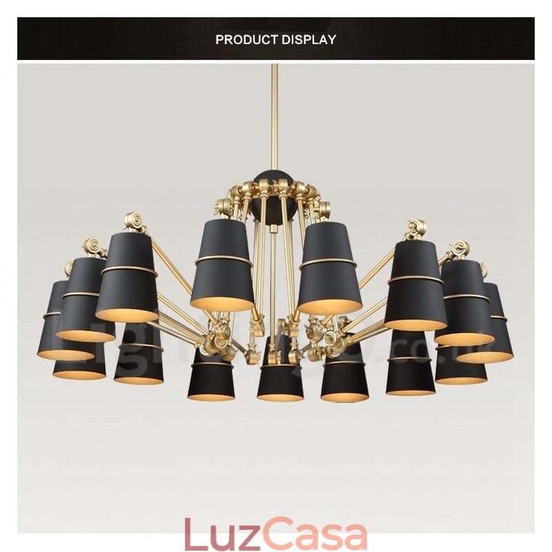 15 Luzes Modernas Contemporâneas Lustre Lâmpada Luz