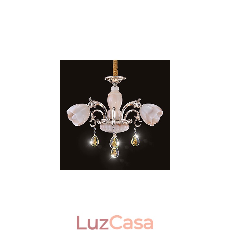 Lustre de Metal Moderno Contemporâneo Outros