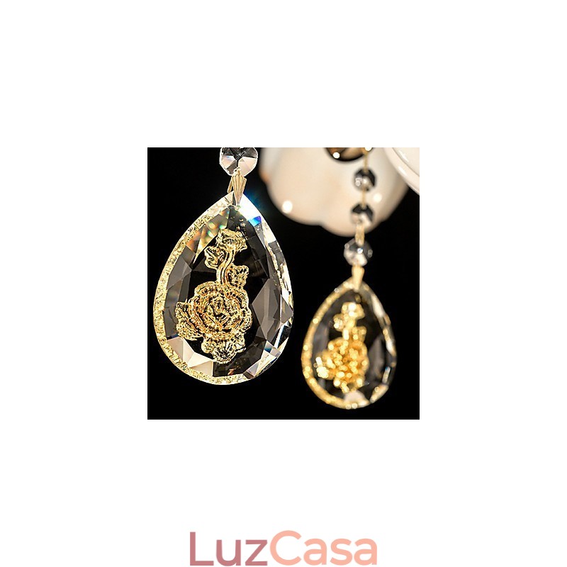 Lustre de Metal Moderno Contemporâneo Outros